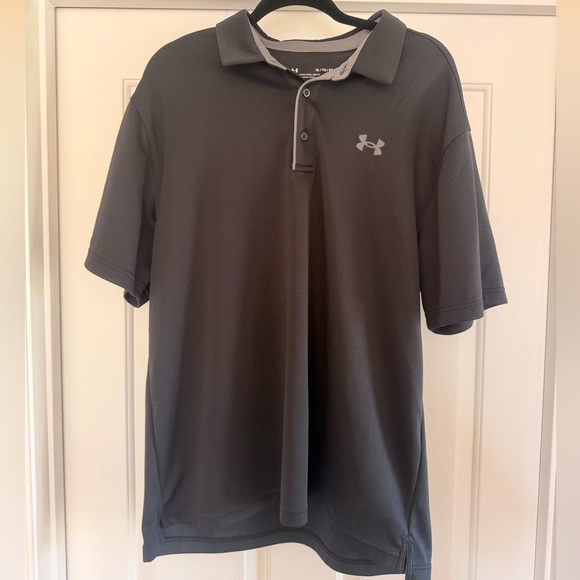 Under Armour Other - Under Armour Men’s Slate Gray Performance Polo Sz XL